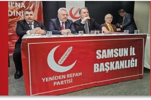 Yeniden Refah Partisi Samsun İl Divan Toplantısı Gerçekleştirildi